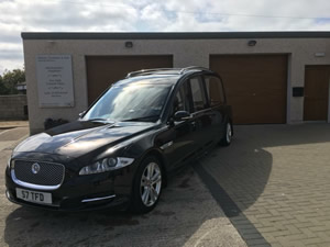 Steven Thomson & Son Funeral Director Lossiemouth Moray Hearse